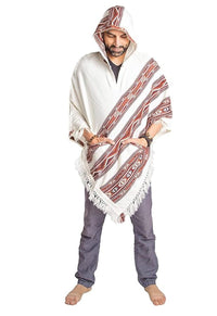 Thumbnail for Hooded Poncho With Pockets (Elevate) -