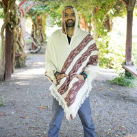 Thumbnail for Hooded Poncho With Pockets (Elevate) -