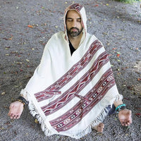 Thumbnail for Hooded Poncho With Pockets (Elevate) -