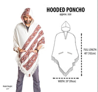 Thumbnail for Hooded Poncho With Pockets (Elevate) -