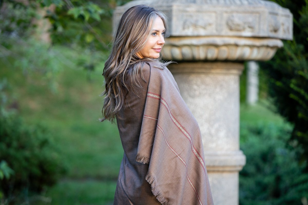 Meditation Shawl / Meditation Blanket / Prayer Shawl for Men Women (Clarity) - Meditation Shawl