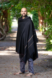Thumbnail for Meditation Shawl / Meditation Blanket / Prayer Shawl for Men Women (Clarity) - Meditation Shawl