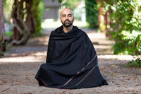Thumbnail for Meditation Shawl / Meditation Blanket / Prayer Shawl for Men Women (Clarity) - Meditation Shawl