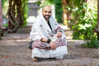 Thumbnail for Meditation Shawl / Meditation Blanket / Prayer Shawl for Men Women (Cosmos) - Meditation Shawl