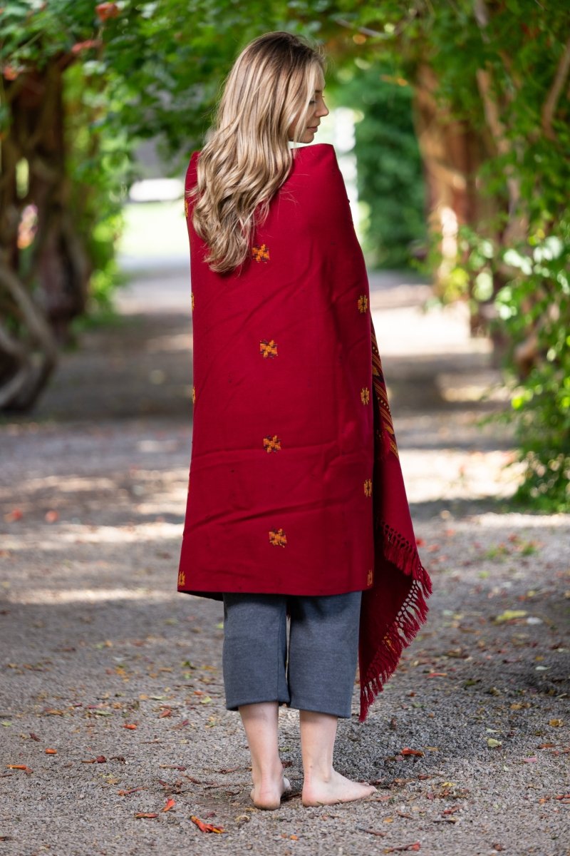 Meditation Shawl / Meditation Blanket / Prayer Shawl for Men Women (Cosmos) - Meditation Shawl