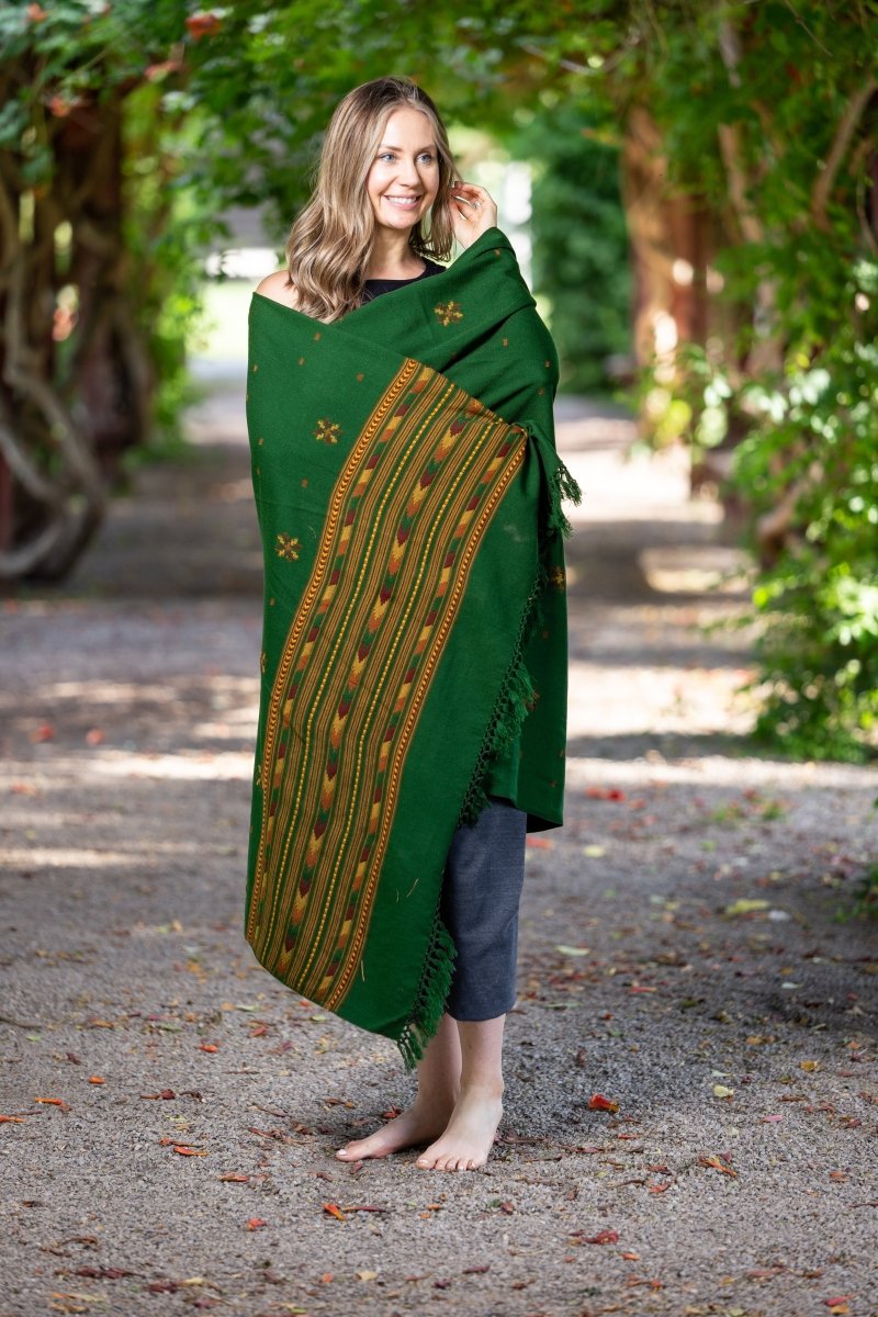 Meditation Shawl / Meditation Blanket / Prayer Shawl for Men Women (Cosmos) - Meditation Shawl