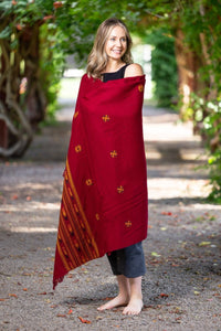 Thumbnail for Meditation Shawl / Meditation Blanket / Prayer Shawl for Men Women (Cosmos) - Meditation Shawl