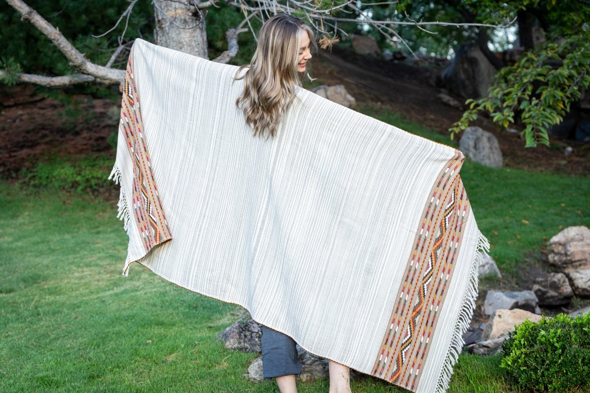 Meditation Shawl / Meditation Blanket / Prayer Shawl for Men Women (Empower) - Meditation Shawl
