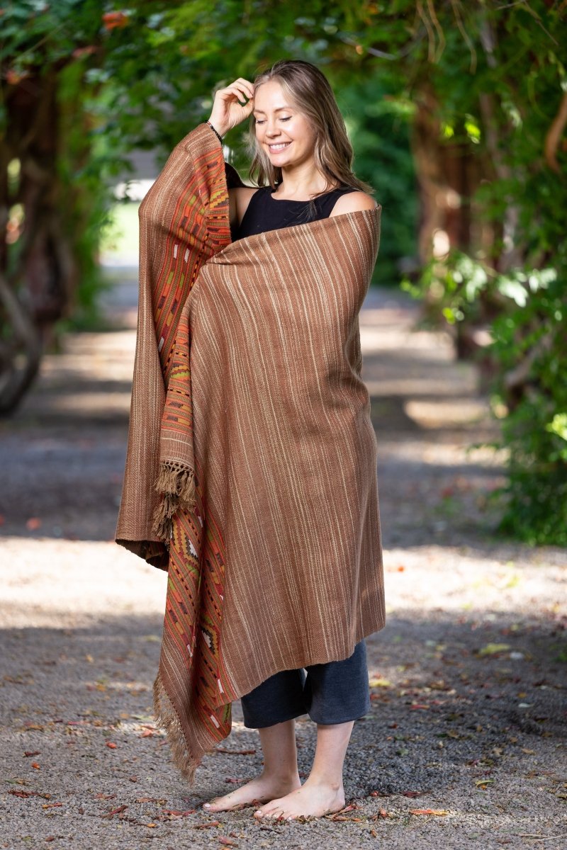 Meditation Shawl / Meditation Blanket / Prayer Shawl for Men Women (Empower) - Meditation Shawl