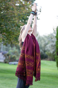 Thumbnail for Meditation Shawl / Meditation Blanket / Prayer Shawl for Men Women (Energize) - Meditation Shawl