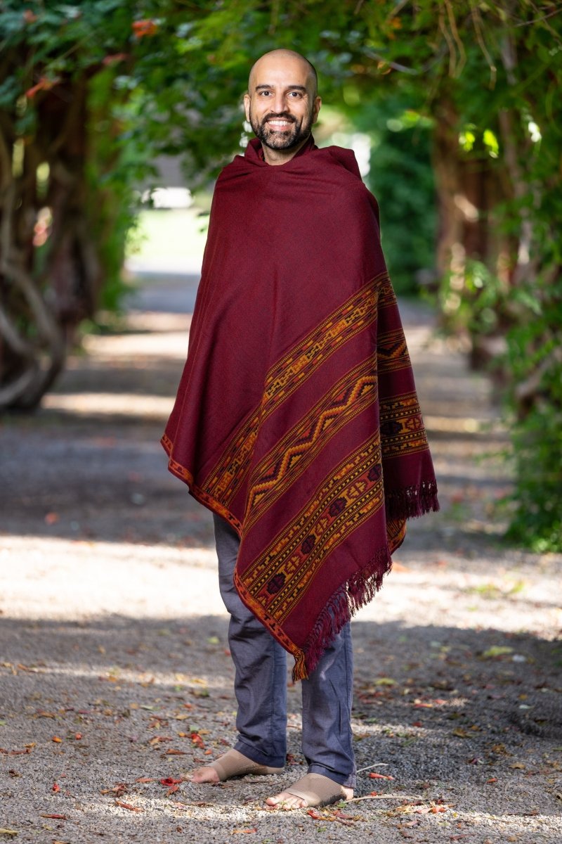 Meditation Shawl / Meditation Blanket / Prayer Shawl for Men Women (Energize) - Meditation Shawl