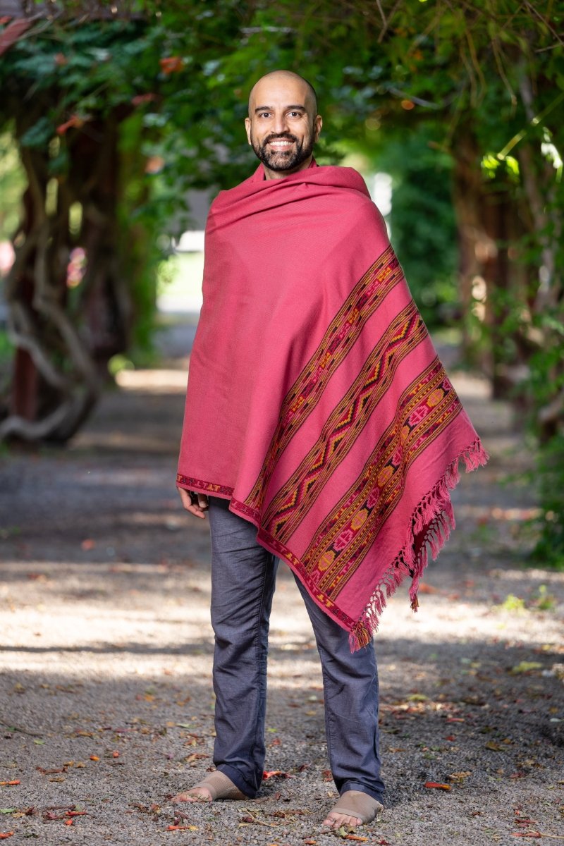 Meditation Shawl / Meditation Blanket / Prayer Shawl for Men Women (Energize) - Meditation Shawl