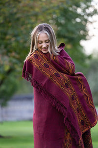 Thumbnail for Meditation Shawl / Meditation Blanket / Prayer Shawl for Men Women (Energize) - Meditation Shawl