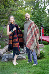 Thumbnail for Meditation Shawl / Meditation Blanket / Prayer Shawl for Men Women (Energize) - Meditation Shawl