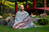 Thumbnail for Meditation Shawl / Meditation Blanket / Prayer Shawl for Men Women (Energize) - Meditation Shawl