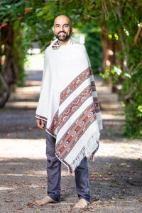 Thumbnail for Meditation Shawl / Meditation Blanket / Prayer Shawl for Men Women (Energize) - Meditation Shawl