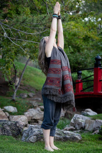 Thumbnail for Meditation Shawl / Meditation Blanket / Prayer Shawl for Men Women (Energize) - Meditation Shawl