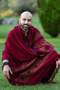 Thumbnail for Meditation Shawl / Meditation Blanket / Prayer Shawl for Men Women (Energize) - Meditation Shawl