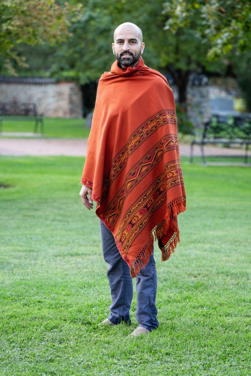 Meditation Shawl / Meditation Blanket / Prayer Shawl for Men Women (Energize) - Meditation Shawl