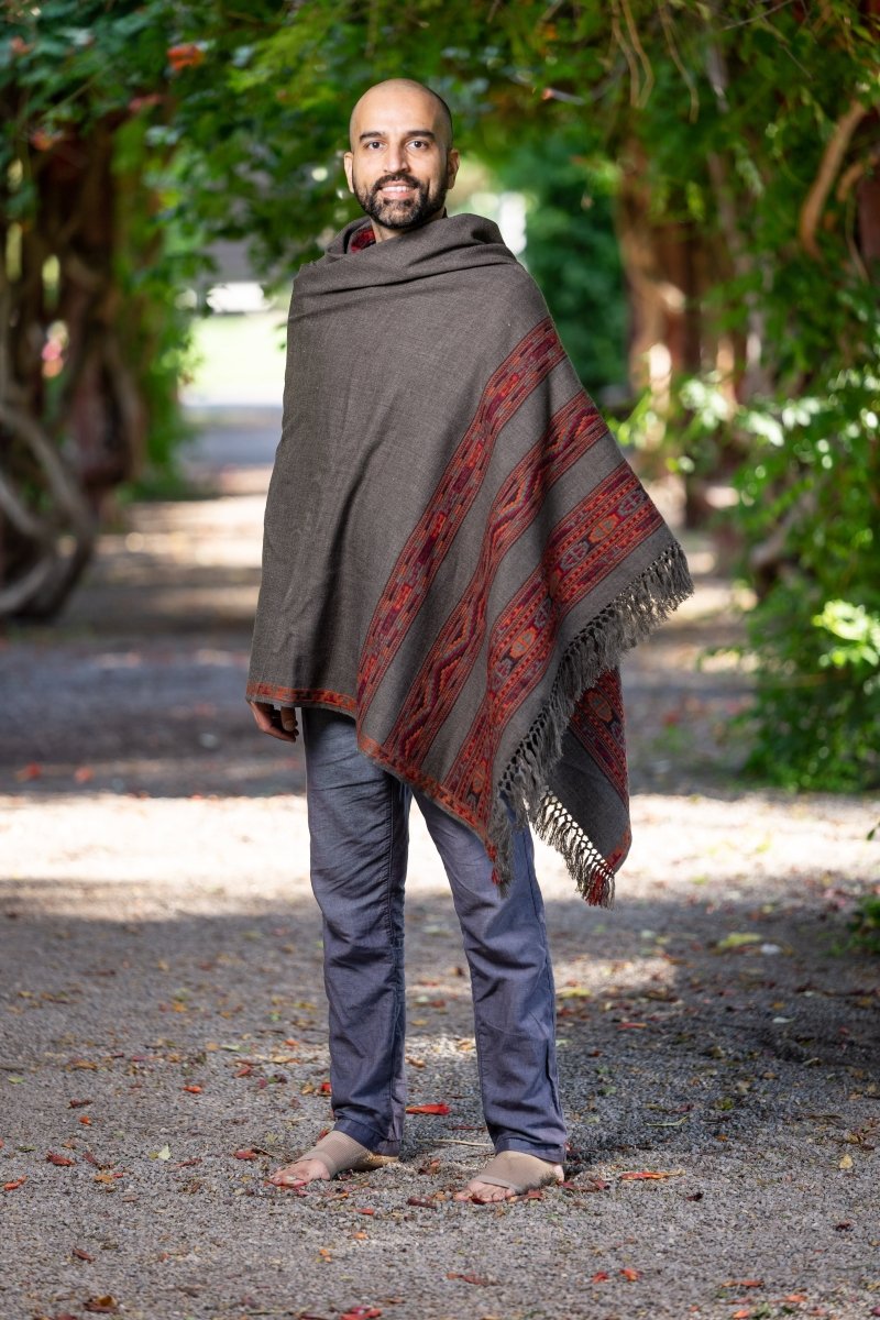 Meditation Shawl / Meditation Blanket / Prayer Shawl for Men Women (Energize) - Meditation Shawl