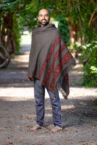 Thumbnail for Meditation Shawl / Meditation Blanket / Prayer Shawl for Men Women (Energize) - Meditation Shawl