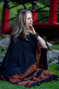 Thumbnail for Meditation Shawl / Meditation Blanket / Prayer Shawl for Men Women (Energize) - Meditation Shawl
