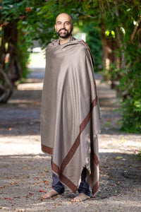 Thumbnail for Meditation Shawl / Meditation Blanket / Prayer Shawl for Men Women (Gratitude) - Meditation Shawl