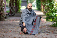 Thumbnail for Meditation Shawl / Meditation Blanket / Prayer Shawl for Men Women (Happiness) - Meditation Shawl