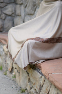 Thumbnail for Meditation Shawl / Meditation Blanket / Prayer Shawl for Men Women (Happiness) - Meditation Shawl