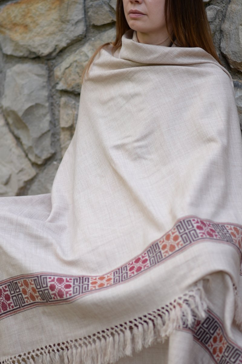 Meditation Shawl / Meditation Blanket / Prayer Shawl for Men Women (Happiness) - Meditation Shawl