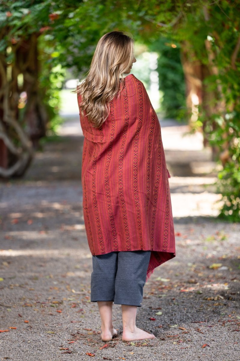 Meditation Shawl / Meditation Blanket / Prayer Shawl for Men Women (Life Force) - Meditation Shawl