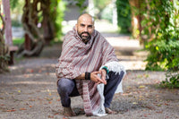 Thumbnail for Meditation Shawl / Meditation Blanket / Prayer Shawl for Men Women (Life Force) - Meditation Shawl