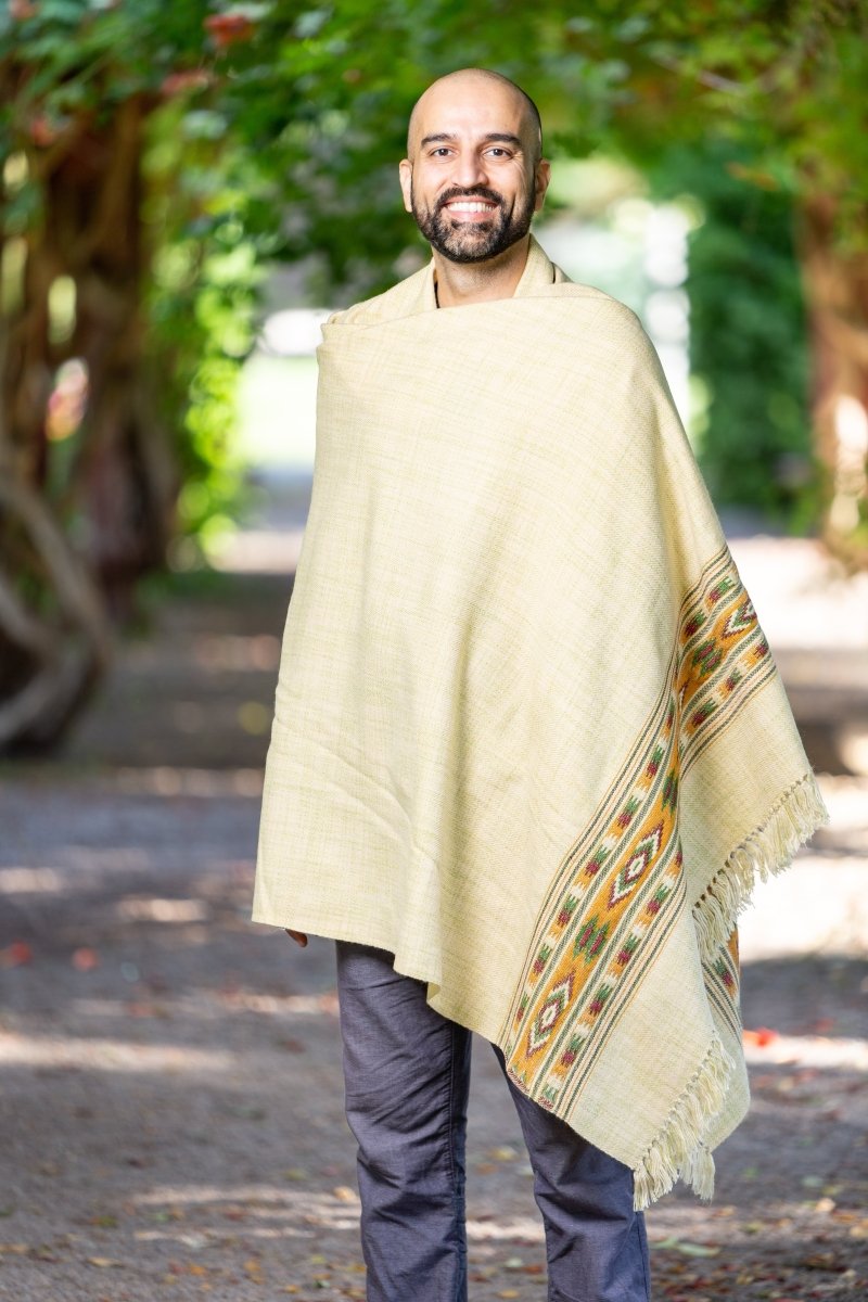 Meditation Shawl / Meditation Blanket / Prayer Shawl for Men Women (Love) - Meditation Shawl