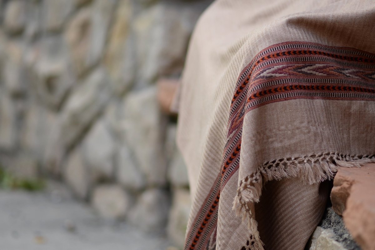 Meditation Shawl / Meditation Blanket / Prayer Shawl for Men Women (Peace) - Meditation Shawl