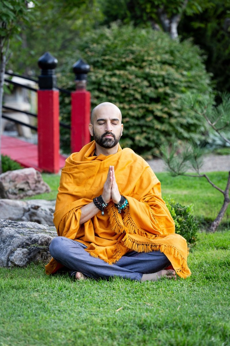 Meditation Shawl for Men (Simplicity) - Meditation Shawl