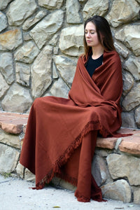 Thumbnail for Meditation Shawl / Meditation Blanket / Prayer Shawl for Men Women (Simplicity) - Meditation Shawl