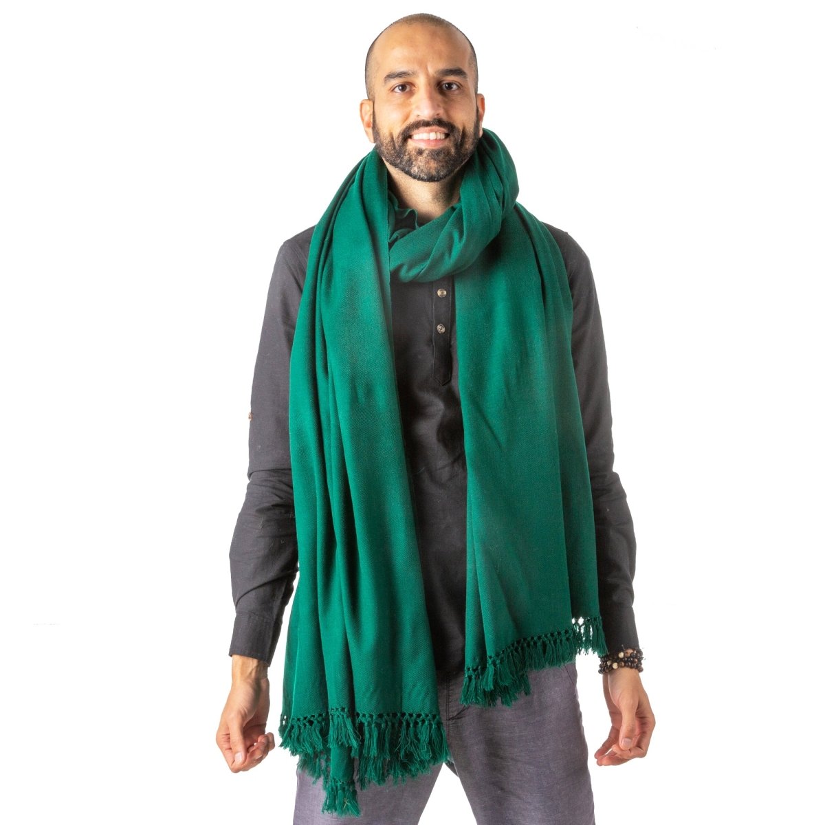 Meditation Shawl / Meditation Blanket / Prayer Shawl for Men Women (Simplicity) - Meditation Shawl