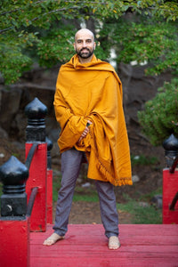 Thumbnail for Meditation Shawl / Meditation Blanket / Prayer Shawl for Men Women (Simplicity) - Meditation Shawl