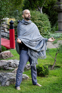 Thumbnail for Meditation Shawl / Meditation Blanket / Prayer Shawl for Men Women (Simplicity) - Meditation Shawl