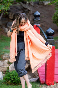 Thumbnail for Meditation Shawl / Meditation Blanket / Prayer Shawl for Men Women (Simplicity) - Meditation Shawl