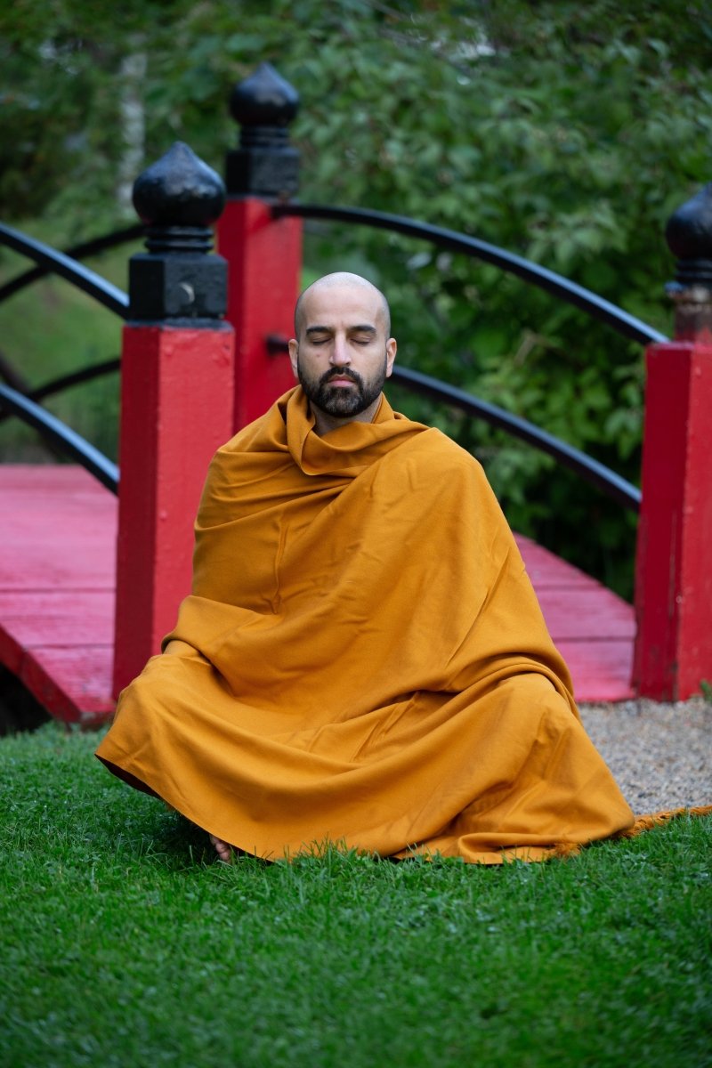 Meditation Shawl / Meditation Blanket / Prayer Shawl for Men Women (Simplicity) - Meditation Shawl