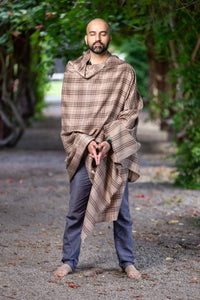 Thumbnail for Meditation Shawl / Meditation Blanket / Prayer Shawl for Men Women (Strength) - Meditation Shawl