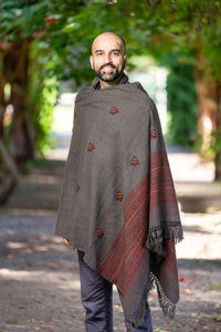 Thumbnail for Meditation Shawl / Meditation Blanket / Prayer Shawl for Men Women (Tree of Life) - Meditation Shawl