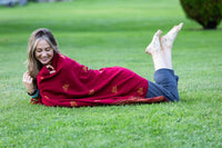 Thumbnail for Meditation Shawl / Meditation Blanket / Prayer Shawl for Men Women (Tree of Life) - Meditation Shawl