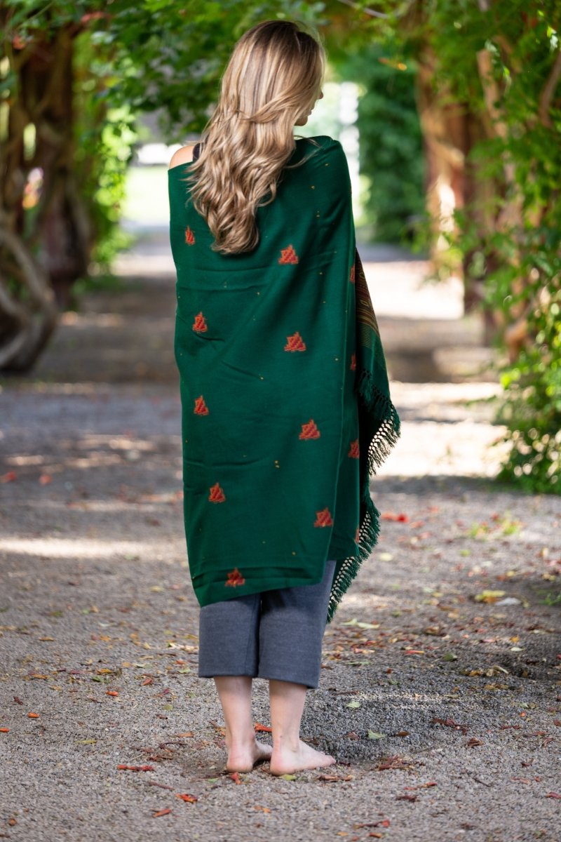 Meditation Shawl / Meditation Blanket / Prayer Shawl for Men Women (Tree of Life) - Meditation Shawl