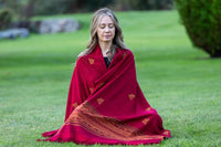 Thumbnail for Meditation Shawl / Meditation Blanket / Prayer Shawl for Men Women (Tree of Life) - Meditation Shawl