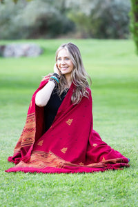 Thumbnail for Meditation Shawl / Meditation Blanket / Prayer Shawl for Men Women (Tree of Life) - Meditation Shawl