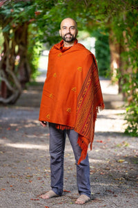 Thumbnail for Meditation Shawl / Meditation Blanket / Prayer Shawl for Men Women (Tree of Life) - Meditation Shawl
