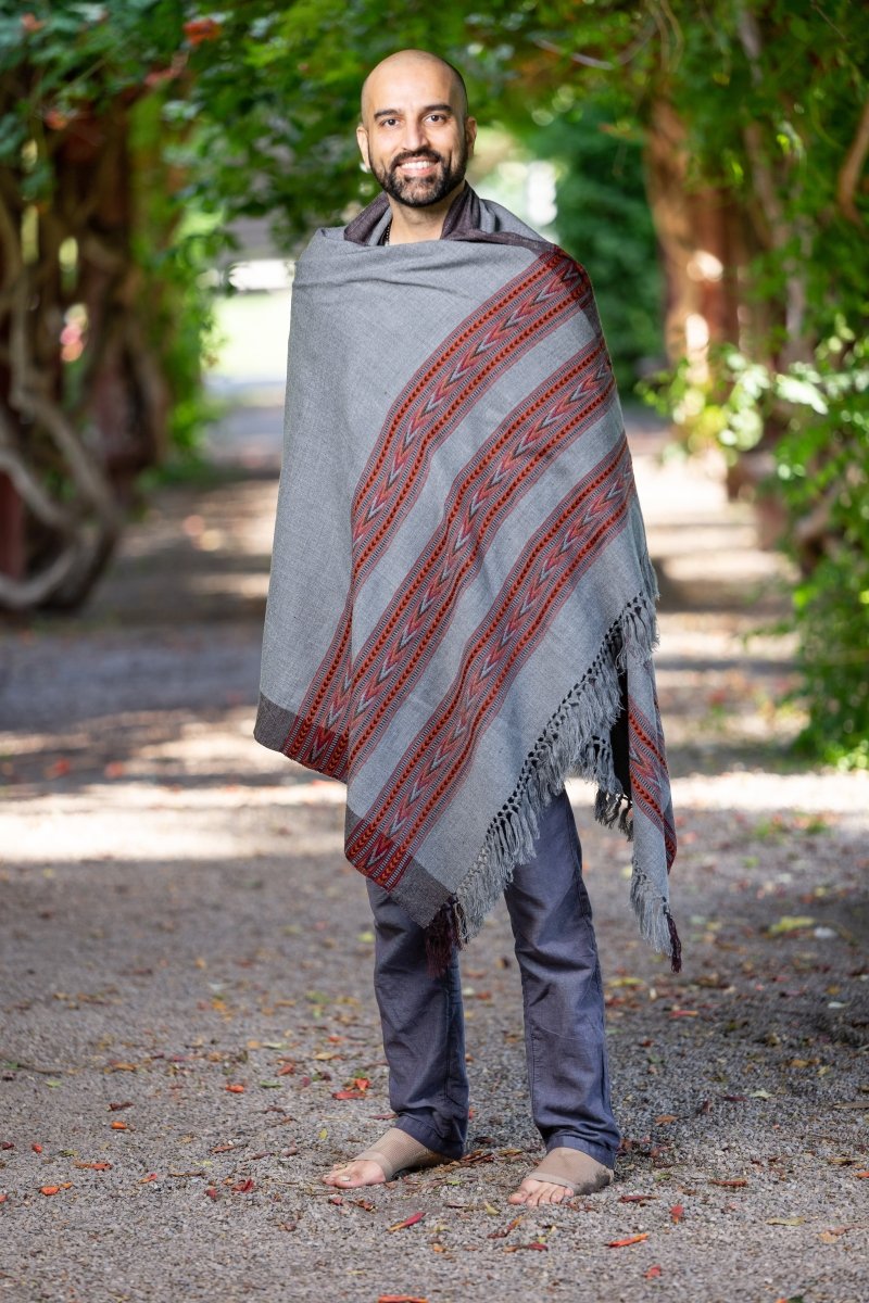 Meditation Shawl / Meditation Blanket / Prayer Shawl for Men Women (Truth) - Meditation Shawl