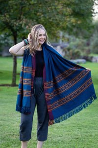 Thumbnail for Meditation Shawl / Meditation Blanket / Prayer Shawl for Men Women (Truth) - Meditation Shawl